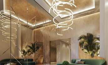 Imagem 3: Living Hereditá - Apartamento 69 m² - 2 dormitórios sendo 1 suíte - 1 vaga - varanda gourm