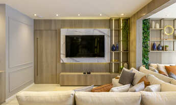 Imagem 6: Living Hereditá - Apartamento 69 m² - 2 dormitórios sendo 1 suíte - 1 vaga - varanda gourm