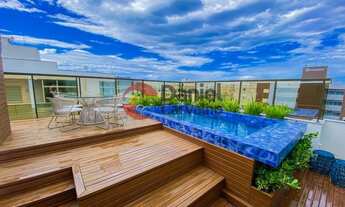 Imagem: Cobertura mobiliada na Praia de Palmas