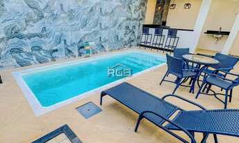 Imagem 3: Casa Duplex 4/4 (3 suítes) Piscina Privativa em Lauro de Freitas R$ 850.000,00