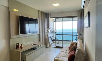 Imagem: Lindo Quarto e Sala Vista Mar Mobiliado