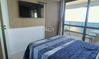 Imagem 7: Lindo Quarto e Sala Vista Mar Mobiliado na BARRA R$ 5.500,00