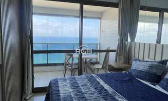 Imagem 6: Lindo Quarto e Sala Vista Mar Mobiliado na BARRA R$ 5.500,00