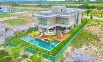 Imagem 3: Luxuosa Casa 6 suítes em Alphaville Guarajuba R$ 6.990.000,00