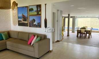 Imagem 4: Casa Duplex 4 suítes Porteira Fechada Pé na areia em Jauá R$ 2.680.000,00