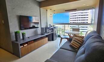 Imagem: Lindo 1/4 e Sala Vista Mar Porteira Fechada