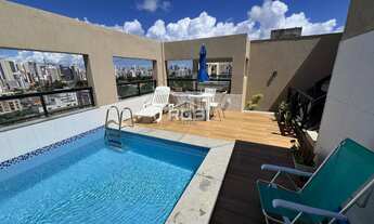 Imagem: Cobertura 3 suítes Vista Mar Piscina Privativa