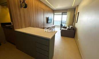 Imagem 2: ALUGUEL Quarto e Sala Vista Mar MOBILIADO no Beach Class Ondina R$ 6.250,00
