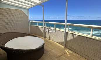 Imagem 4: Cobertura Duplex 2 suítes Frente Mar Porteira Fechada na Pituba R$ 1.450.000,00