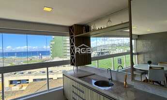 Imagem 4: Quarto e Sala Vista Mar Porteira Fechada em Jardim Armação R$ 505.000,00