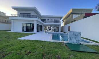 Imagem 2: Maravilhosa Casa 6 suítes Frente Mar Porteira Fechada em Jacuípe R$ 4.100.000,00