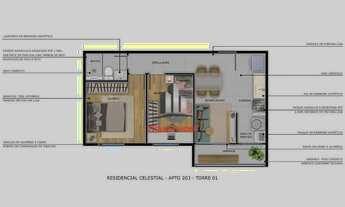 Imagem 5: Apartamento 2 dorm com sacada no Jardim Morumbi