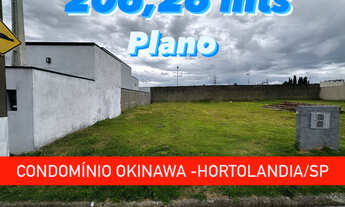Imagem: Terreno de 206 mts no Condomínio Okinawa