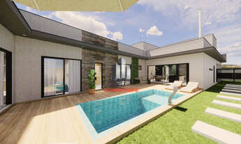 Imagem: Casa de 3 suites em fase final no Jardim