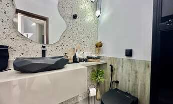 Imagem 2: Casa nova decorada em Condomínio à venda 3 Quartos suítes - Piscina - R$1.290.000 - San M