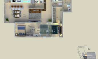 Imagem 3: Apartamento 2 Suítes na Trindade