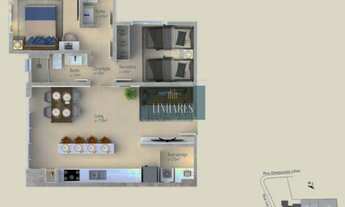 Imagem: Apartamento 2 dormitórios na Trindade