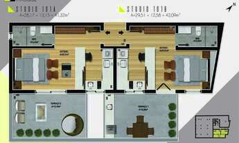 Imagem 6: Em Construção - Apto com 2 suites em Trindade, Florianópolis - SC