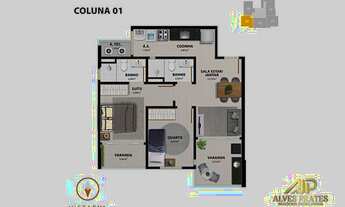 Imagem 7: Apartamento 2 quartos Alto Padrão à venda em Jokey de Itaparica, Vila Velha