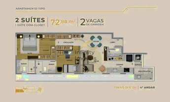 Imagem 4: Apartamento à venda no bairro Funcionários - Belo Horizonte/MG