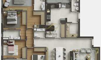 Imagem 4: Apartamento à venda no bairro Santo Agostinho - Belo Horizonte/MG