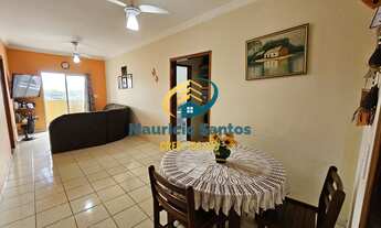 Imagem 2: Apartamento em Mongaguá, bairro Itaóca, 1 dormitório, suíte, sacada com churrasqueira e vi