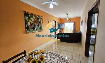 Imagem 3: Apartamento em Mongaguá, bairro Itaóca, 1 dormitório, suíte, sacada com churrasqueira e vi