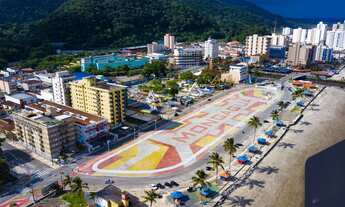 Imagem 2: Apartamento em Mongaguá, bairro Centro, mobiliado, 2 dormitórios sendo 1 suíte, demais dep