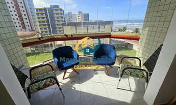 Imagem 2: Apartamento em Mongaguá, bairro Centro, composto por 2 dormitórios, sacada com vista mar