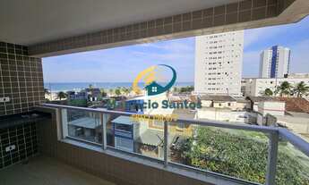 Imagem 5: Apartamento em Praia Grande, bairro Vila Mirim, novo com 2 dormitórios sendo 1 suíte, saca