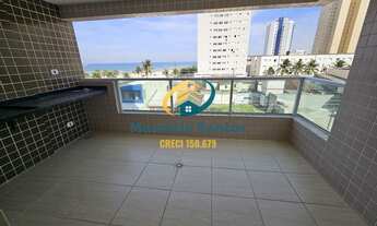 Imagem 4: Apartamento em Praia Grande, bairro Vila Mirim, novo com 2 dormitórios sendo 1 suíte, saca