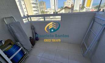 Imagem 7: Apartamento em Mongaguá, Jardim Marina, mobiliado, 2 dormitórios sendo 1 suíte, sacada com