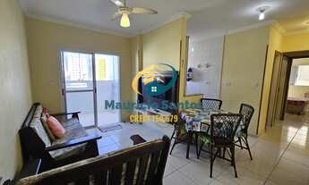 Imagem 2: Apartamento em Mongaguá, Jardim Marina, mobiliado, 2 dormitórios sendo 1 suíte, sacada com