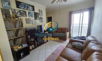 Imagem 2: Apartamento em Mongaguá, bairro Vila São Paulo, 2 dormitórios sendo 1 suíte, sacada com vi