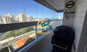 Imagem 6: Apartamento em Praia Grande, bairro Vila Caiçara, 2 dormitórios sendo 1 suíte, sacada gour