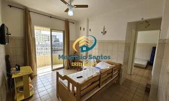 Imagem 3: Apartamento em Mongaguá, bairro Centro, 1 dormitório, sacada com vista para o mar, Residen