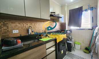 Imagem 4: Apartamento em Praia Grande, bairro Vila Caiçara, mobiliado, 1 dormitório e demais dependê