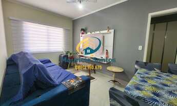 Imagem 3: Apartamento em Praia Grande, bairro Vila Caiçara, mobiliado, 1 dormitório e demais dependê