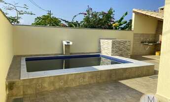 Imagem: Casa com piscina a 200 metros da praia