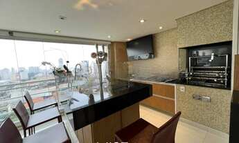 Imagem 3: Apartamento à venda, finamente decorado com 3 suítes, 4 vagas 224 metros no alto do Tatuap