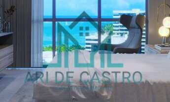 Imagem 4: Apartamento na Ponta Verde - Edifício Grand Ocean 3 Suítes, sendo 1 Master e Varanda Gourm