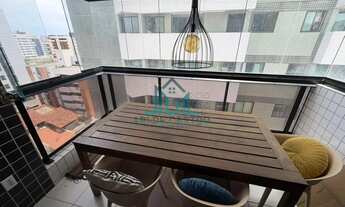 Imagem 4: Apartamento Mobiliado com 3 Quartos, 108m², 2 Vagas e Varanda em Andar Alto - Maceió Alago