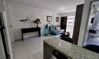 Imagem 4: Apartamento Quarto e Sala Mobiliado na Ponta Verde com 49m² - Maceió Alagoas