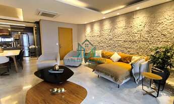 Imagem 3: Apartamento Perfeito 4 Quartos, Escritorio, 161m² com Varanda Gourmet com Vista Mar da Pra