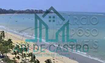 Imagem 4: Cobertura Beira-mar Praia de Pajuçara Studio de 35,00m² com Pé-direito Duplo Sala ampla co