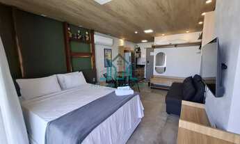 Imagem 6: Apartamento Studio Mobiliado, Varanda Vista mar da Praia de Pajuçara - Maceió Alagoas