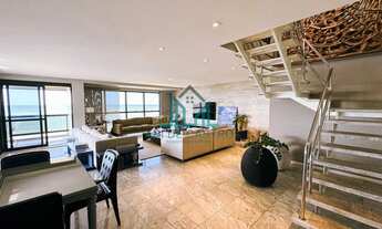 Imagem 2: Cobertura Duplex Beira-Mar com 4 Suítes, Piscina, 424m², 5 Vagas na Praia de Ponta Verde