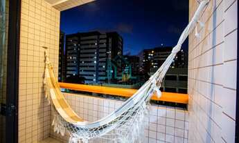 Imagem 3: Apartamento Quarto e Sala com 42m² todo Mobiliado na Ponta Verde - Maceió Alagoas