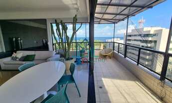 Imagem 5: Apartamento Cobertura Aluguel, com Vista para o Mar, Mobiliada 217m²´e Suíte Master com Hi