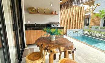 Imagem 2: Casa Duplex com 3 suítes e Piscina Privada, na Praia do Toque - São Miguel dos Milagres